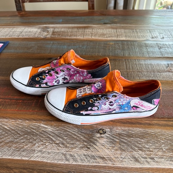 👟👟💀💀Donna Velenta skull slip on sneakers💀💀☠️ - Picture 7 of 13